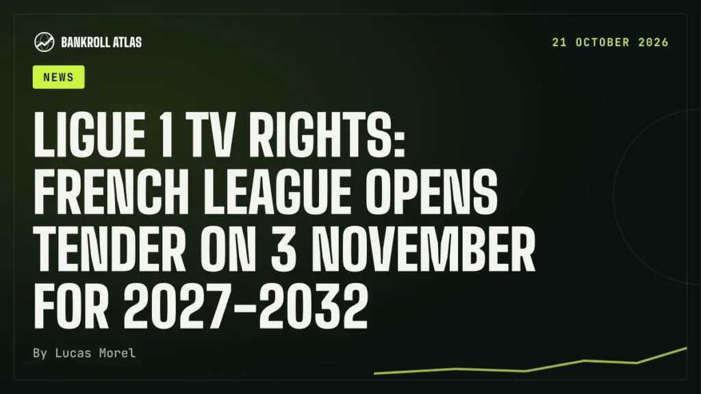 Ligue 1 TV rights: French league opens tender on 3 November for 2027-2032
