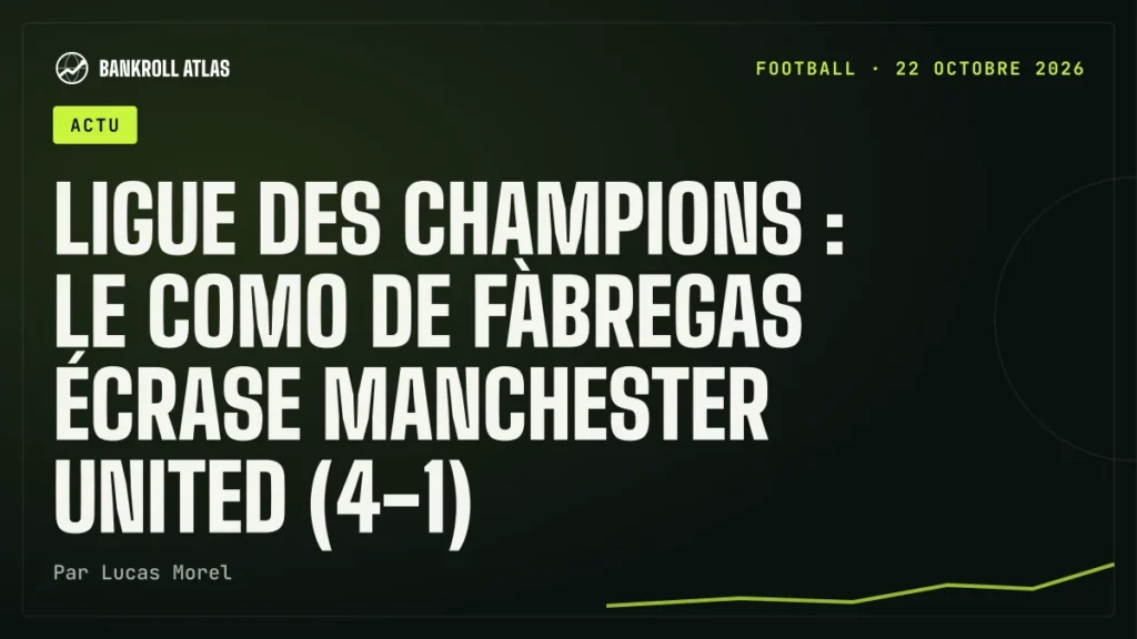Ligue des champions : le Como de Fàbregas écrase Manchester United (4-1)