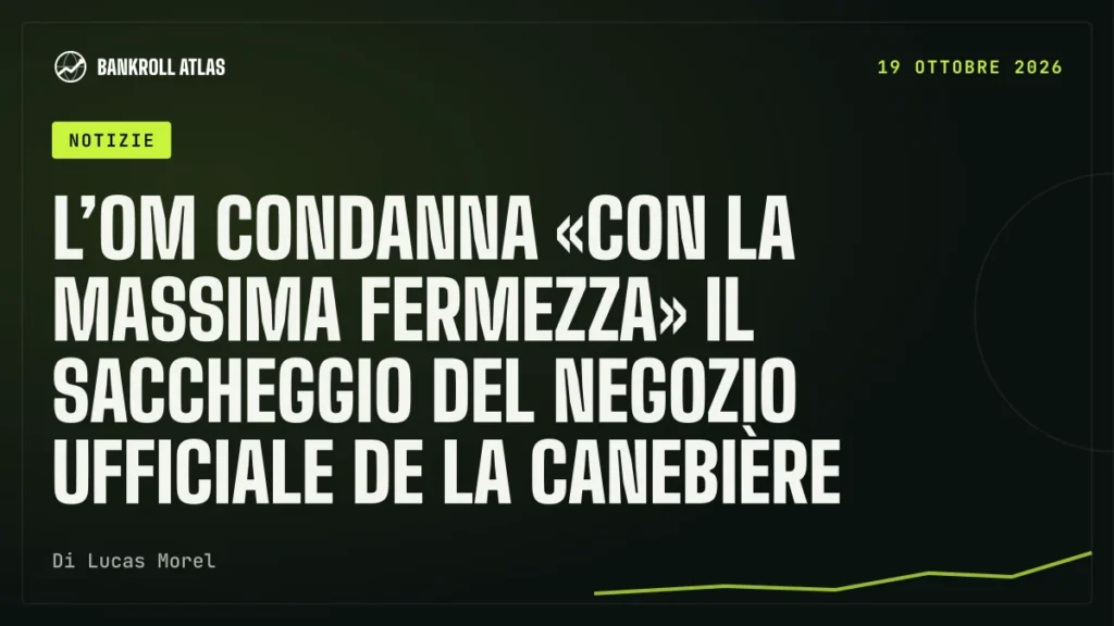 L’OM condanna «con la massima fermezza» il saccheggio del negozio ufficiale de La Canebière