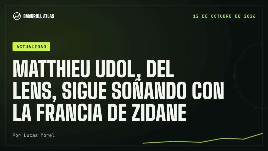Matthieu Udol, del Lens, sigue soñando con la Francia de Zidane