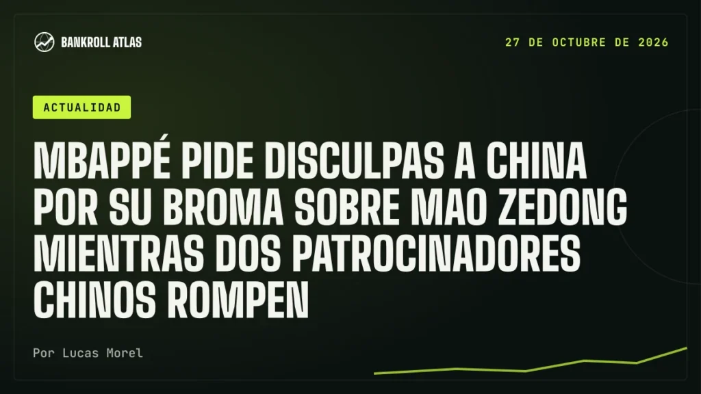 Mbappé pide disculpas a China por su broma sobre Mao Zedong mientras dos patrocinadores chinos rompen