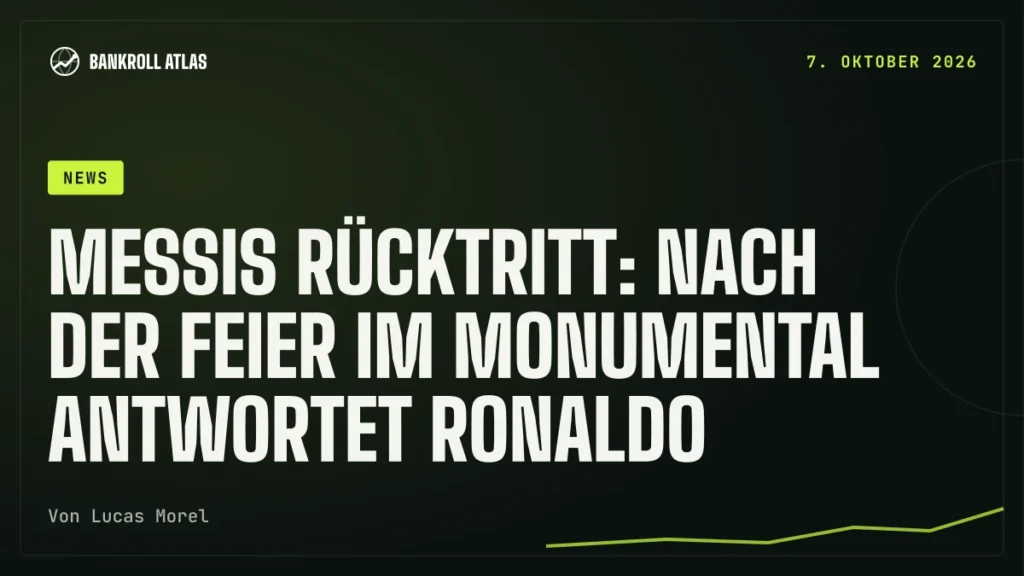 Messis Rücktritt: nach der Feier im Monumental antwortet Ronaldo