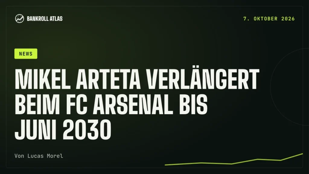 Mikel Arteta verlängert beim FC Arsenal bis Juni 2030