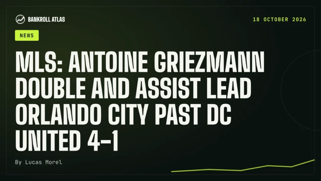 MLS: Antoine Griezmann double and assist lead Orlando City past DC United 4-1