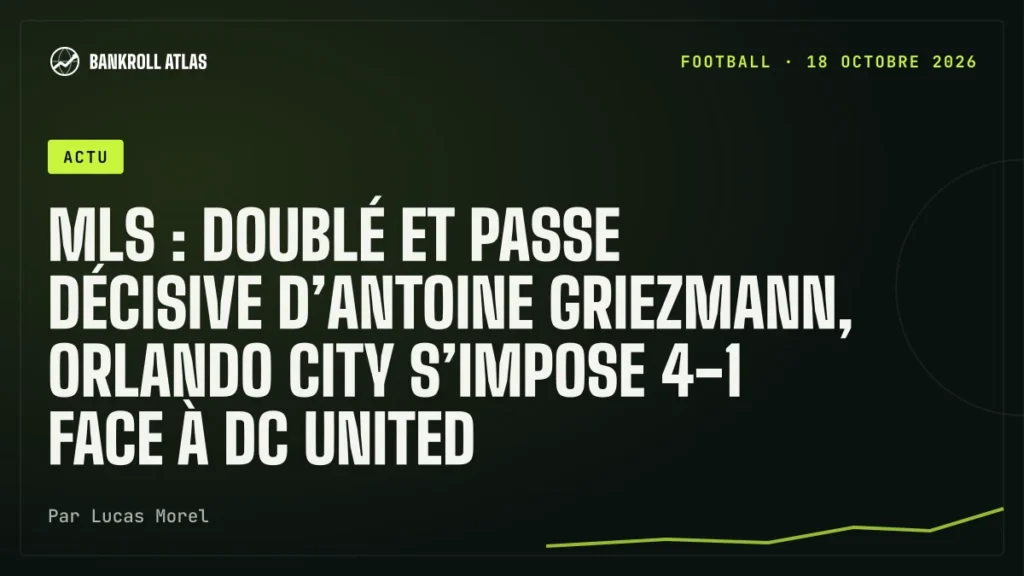 MLS : doublé et passe décisive d’Antoine Griezmann, Orlando City s’impose 4-1 face à DC United
