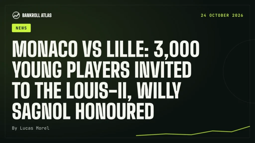 Monaco vs Lille: 3,000 young players invited to the Louis-II, Willy Sagnol honoured