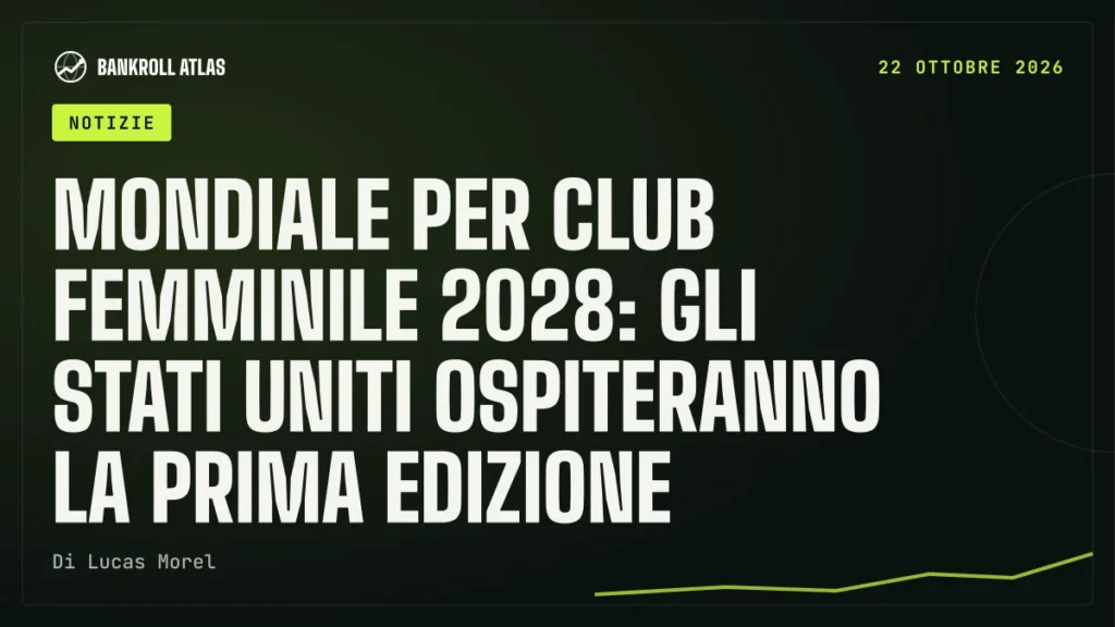 Mondiale per club femminile 2028: gli Stati Uniti ospiteranno la prima edizione