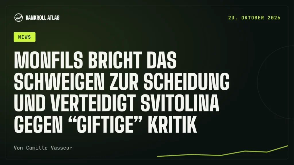 Monfils bricht das Schweigen zur Scheidung und verteidigt Svitolina gegen “giftige” Kritik