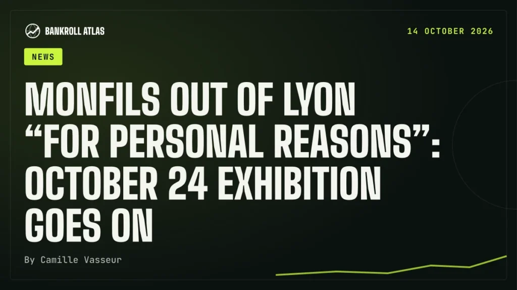 Monfils out of Lyon “for personal reasons”: October 24 exhibition goes on