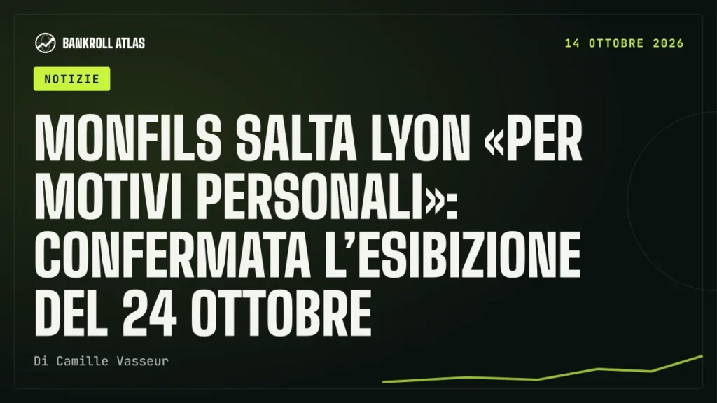 Monfils salta Lyon «per motivi personali»: confermata l’esibizione del 24 ottobre