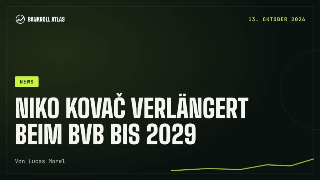 Niko Kovač verlängert beim BVB bis 2029