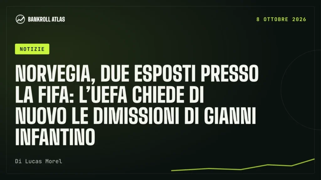 Norvegia, due esposti presso la FIFA: l’UEFA chiede di nuovo le dimissioni di Gianni Infantino
