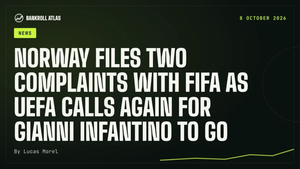 Norway files two complaints with FIFA as UEFA calls again for Gianni Infantino to go