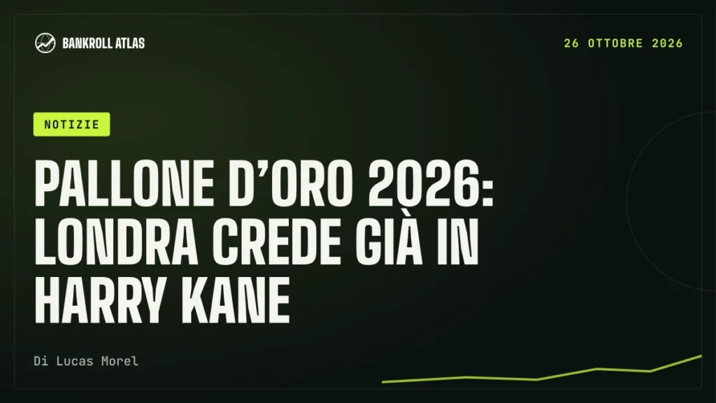 Pallone d’Oro 2026: Londra crede già in Harry Kane