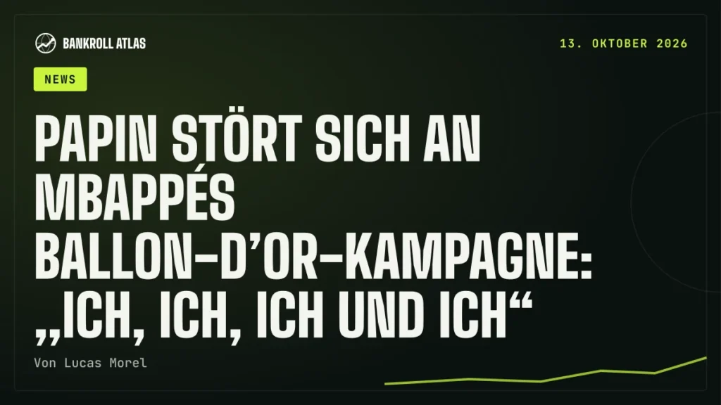 Papin stört sich an Mbappés Ballon-d’Or-Kampagne: „ich, ich, ich und ich“
