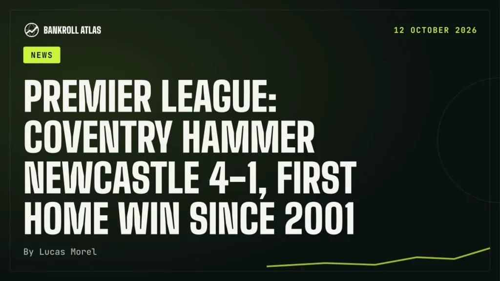 Premier League: Coventry hammer Newcastle 4-1, first home win since 2001