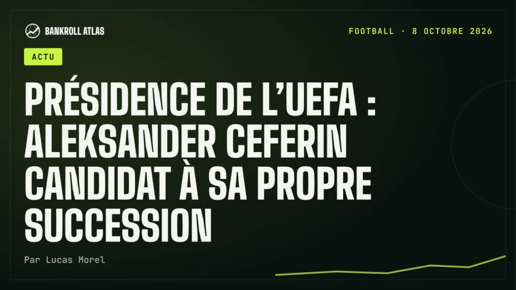 Présidence de l’UEFA : Aleksander Ceferin candidat à sa propre succession