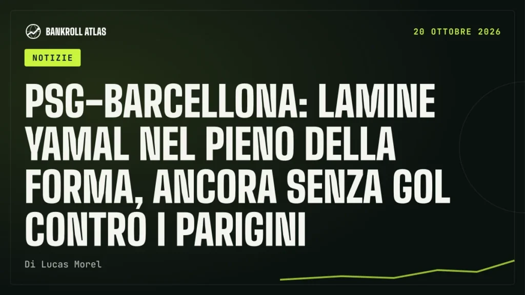 PSG-Barcellona: Lamine Yamal nel pieno della forma, ancora senza gol contro i parigini