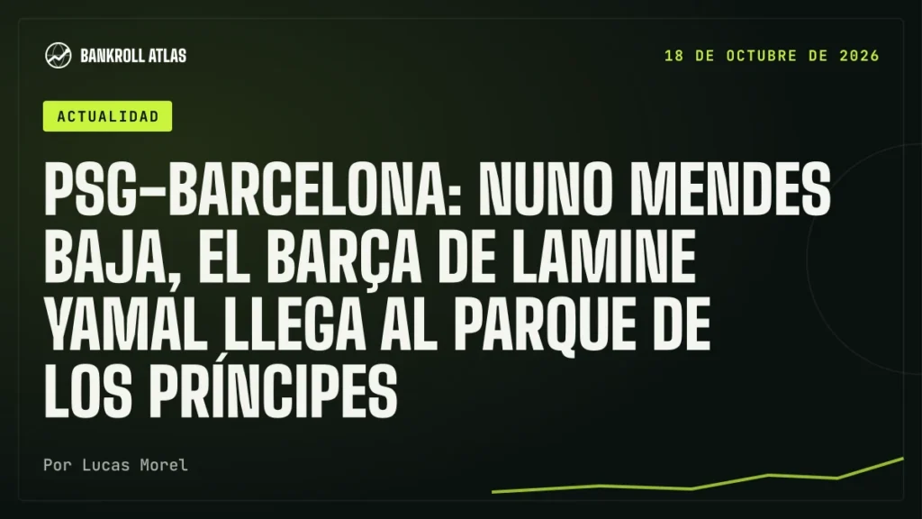 PSG-Barcelona: Nuno Mendes baja, el Barça de Lamine Yamal llega al Parque de los Príncipes