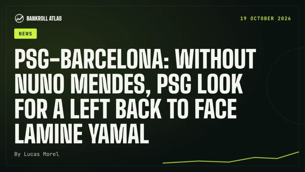 PSG-Barcelona: without Nuno Mendes, PSG look for a left back to face Lamine Yamal
