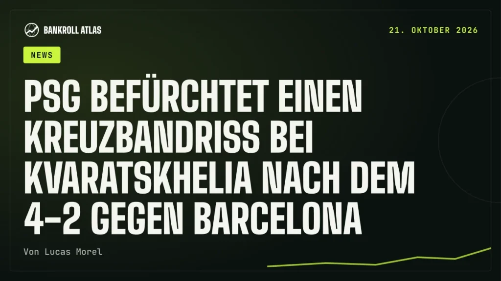 PSG befürchtet einen Kreuzbandriss bei Kvaratskhelia nach dem 4-2 gegen Barcelona