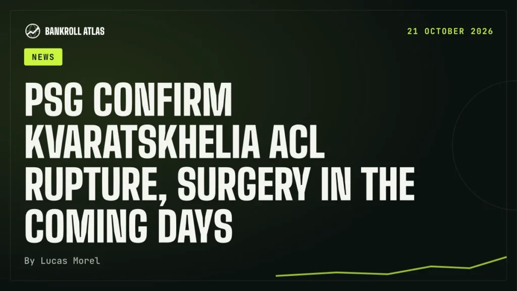 PSG confirm Kvaratskhelia ACL rupture, surgery in the coming days