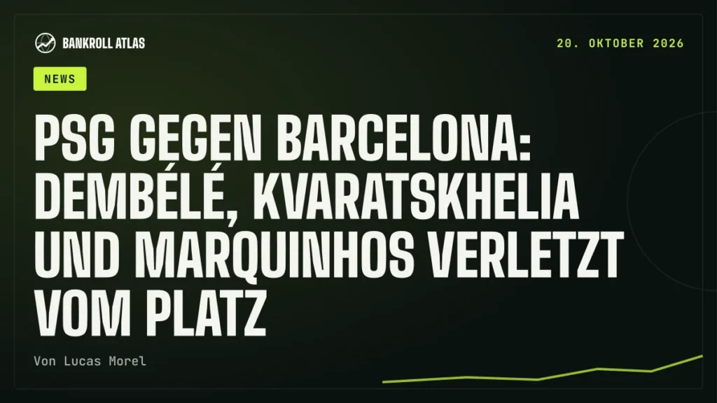 PSG gegen Barcelona: Dembélé, Kvaratskhelia und Marquinhos verletzt vom Platz