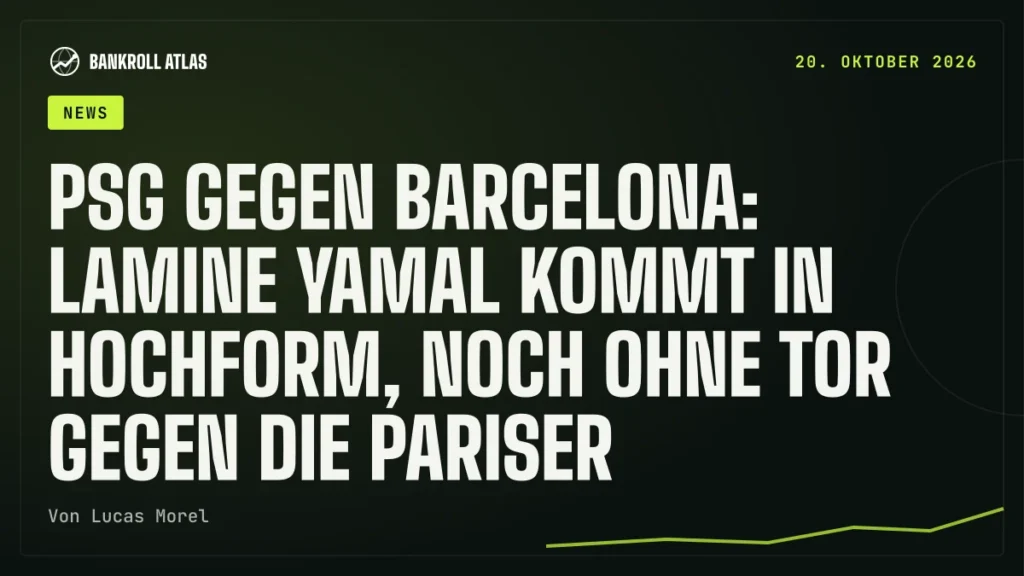 PSG gegen Barcelona: Lamine Yamal kommt in Hochform, noch ohne Tor gegen die Pariser