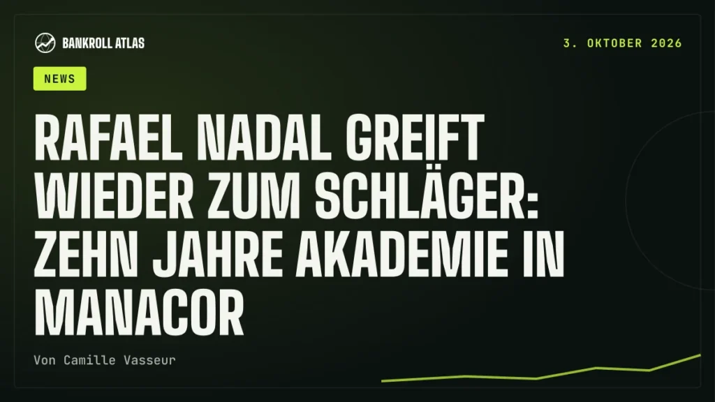 Rafael Nadal greift wieder zum Schläger: zehn Jahre Akademie in Manacor