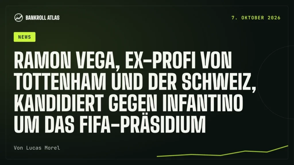 Ramon Vega, Ex-Profi von Tottenham und der Schweiz, kandidiert gegen Infantino um das FIFA-Präsidium