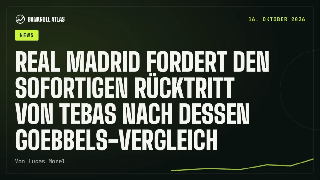 Real Madrid fordert den sofortigen Rücktritt von Tebas nach dessen Goebbels-Vergleich