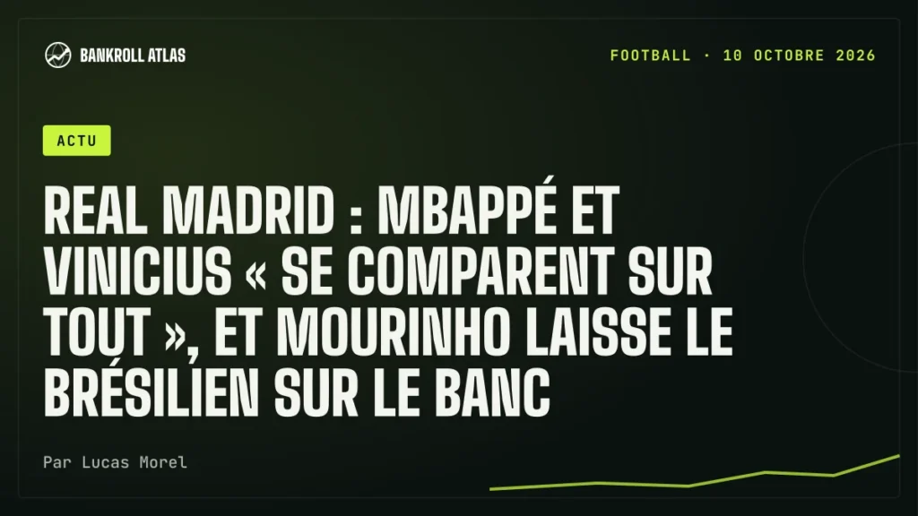 Real Madrid : Mbappé et Vinicius « se comparent sur tout », et Mourinho laisse le Brésilien sur le banc