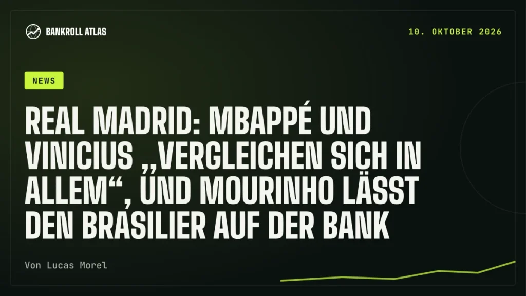 Real Madrid: Mbappé und Vinicius „vergleichen sich in allem“, und Mourinho lässt den Brasilier auf der Bank