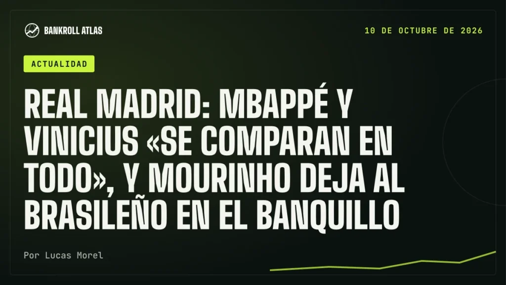 Real Madrid: Mbappé y Vinicius «se comparan en todo», y Mourinho deja al brasileño en el banquillo