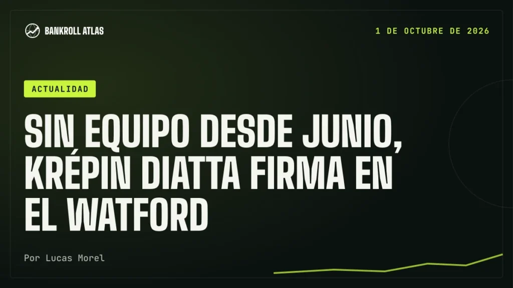 Sin equipo desde junio, Krépin Diatta firma en el Watford