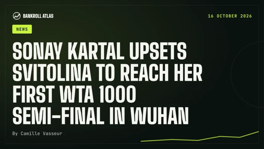 Sonay Kartal upsets Svitolina to reach her first WTA 1000 semi-final in Wuhan