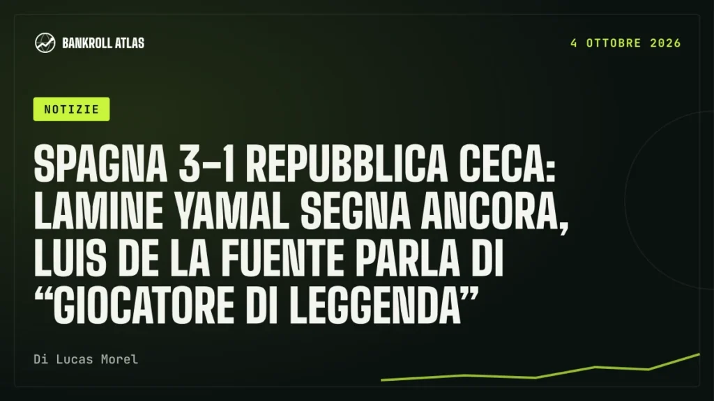 Spagna 3-1 Repubblica Ceca: Lamine Yamal segna ancora, Luis de la Fuente parla di “giocatore di leggenda”