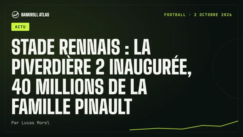 Stade Rennais : la Piverdière 2 inaugurée, 40 millions de la famille Pinault