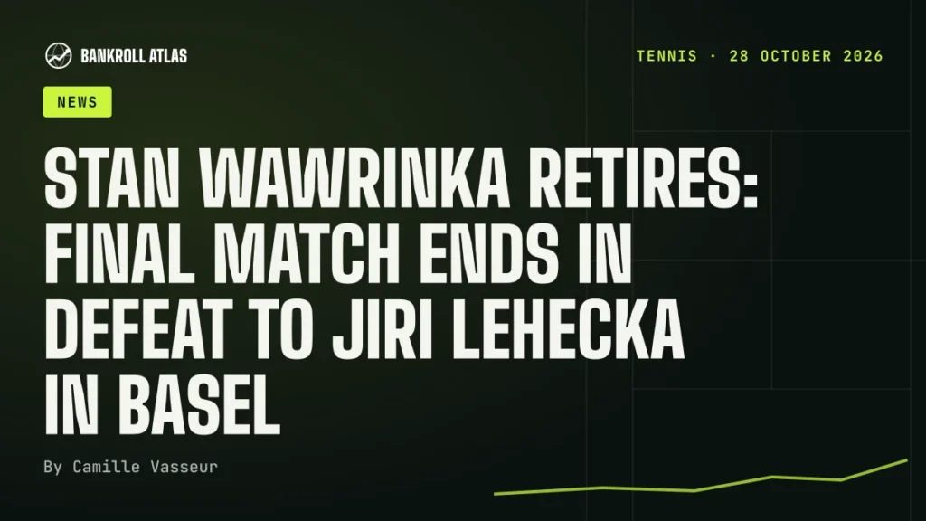 Stan Wawrinka retires: final match ends in defeat to Jiri Lehecka in Basel