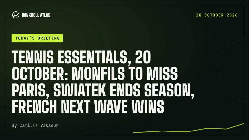 Tennis essentials, 20 October: Monfils to miss Paris, Swiatek ends season, French next wave wins