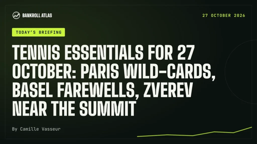 Tennis essentials for 27 October: Paris wild-cards, Basel farewells, Zverev near the summit