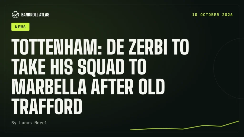 Tottenham: De Zerbi to take his squad to Marbella after Old Trafford