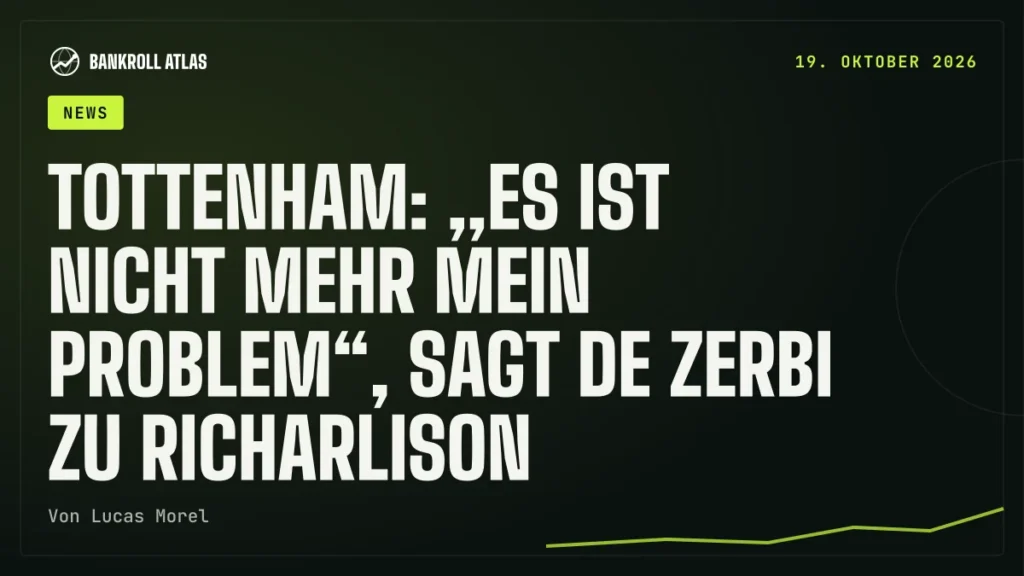 Tottenham: „Es ist nicht mehr mein Problem“, sagt De Zerbi zu Richarlison