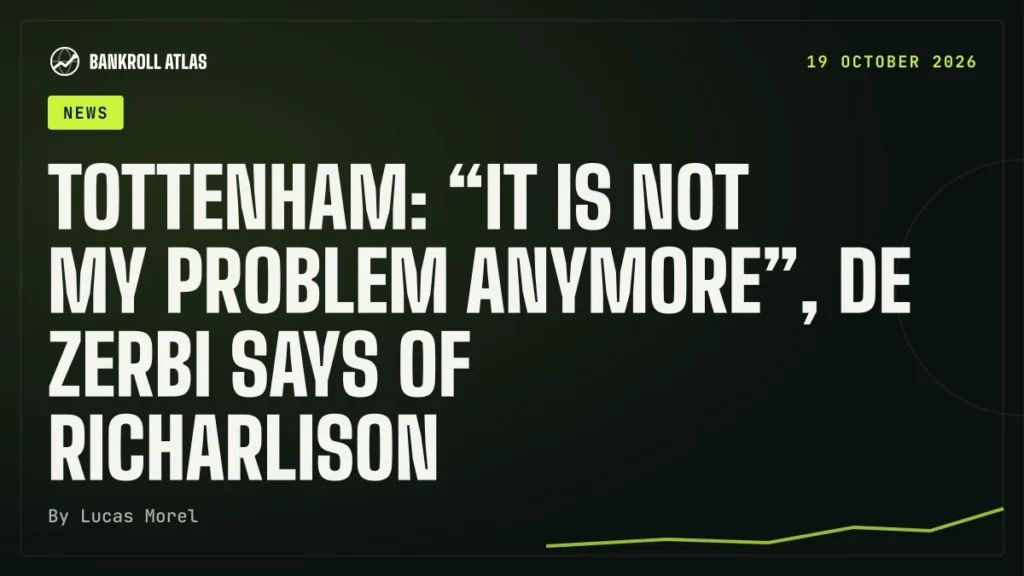 Tottenham: “It is not my problem anymore”, De Zerbi says of Richarlison