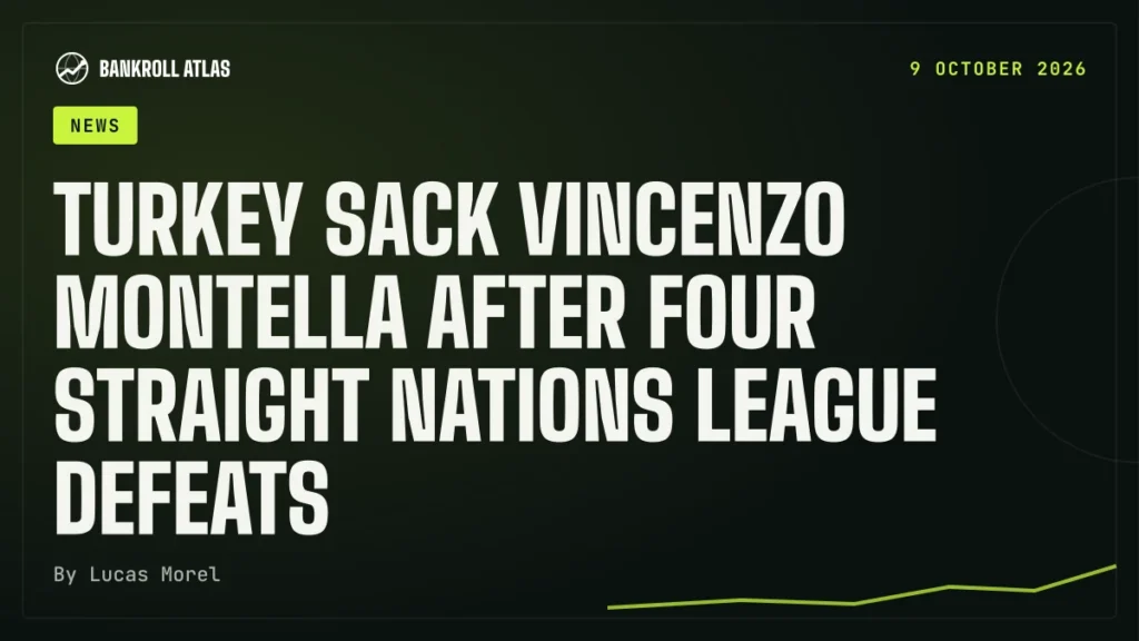 Turkey sack Vincenzo Montella after four straight Nations League defeats