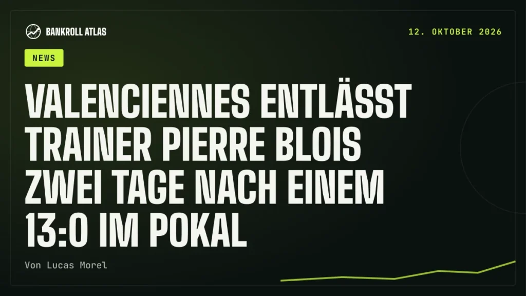 Valenciennes entlässt Trainer Pierre Blois zwei Tage nach einem 13:0 im Pokal
