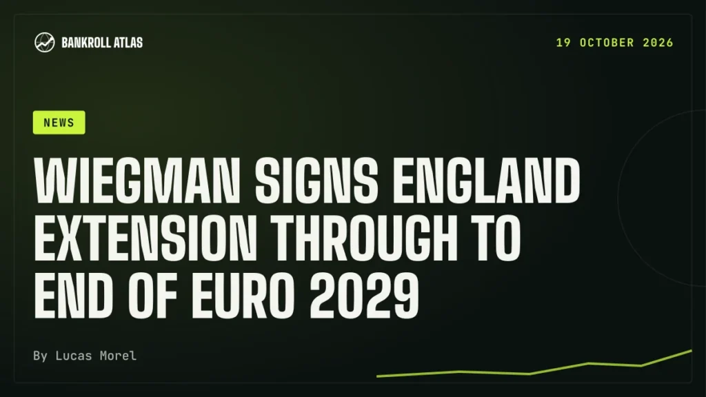 Wiegman signs England extension through to end of Euro 2029