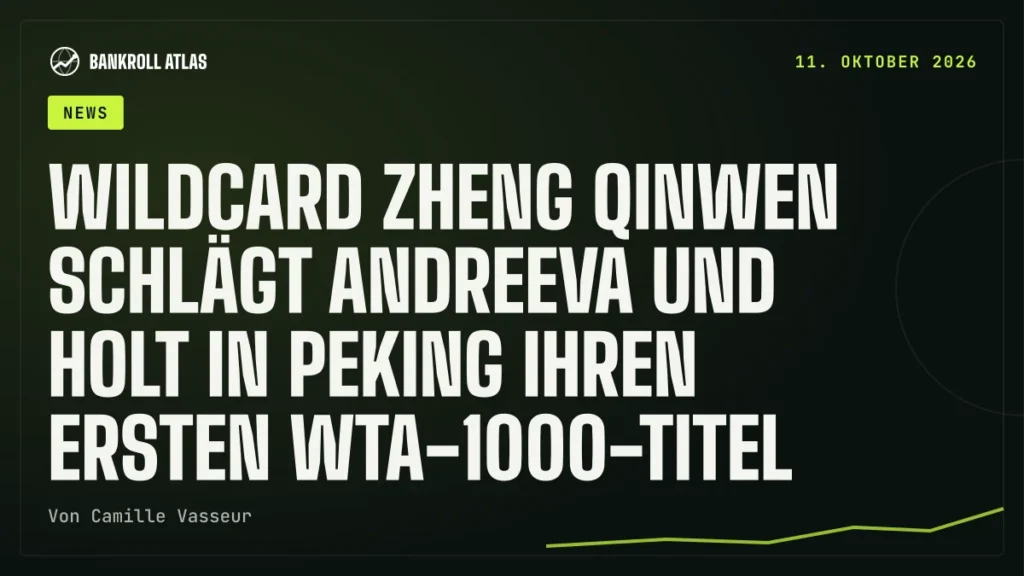 Wildcard Zheng Qinwen schlägt Andreeva und holt in Peking ihren ersten WTA-1000-Titel