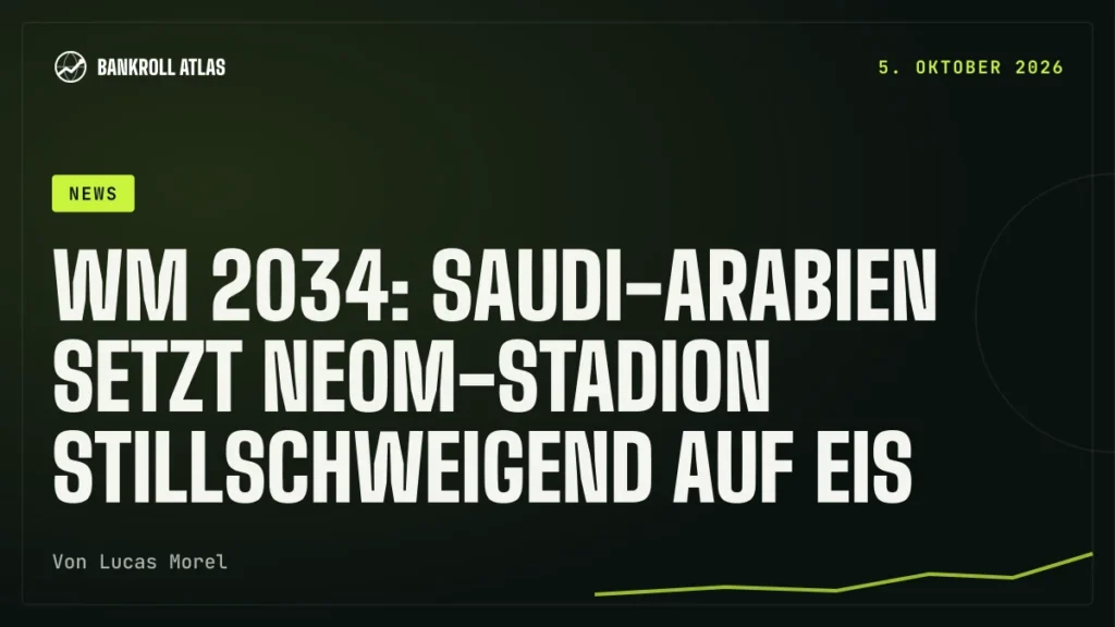 WM 2034: Saudi-Arabien setzt Neom-Stadion stillschweigend auf Eis