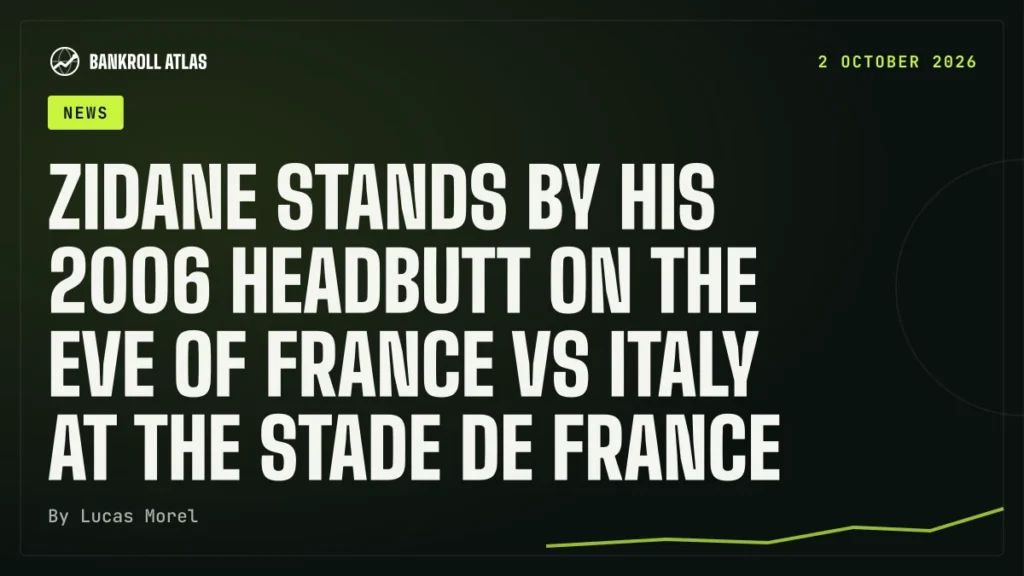 Zidane stands by his 2006 headbutt on the eve of France vs Italy at the Stade de France